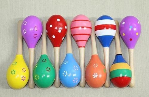 Ahşap Yumurta Marakas Alk1215