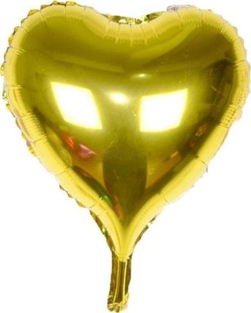 Altın Sarısı Uçan Folyo Balon 80 Cm.