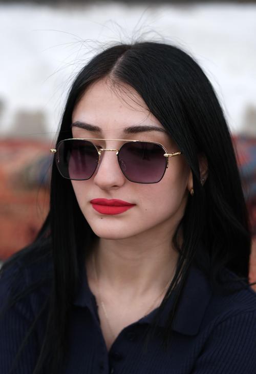 KYLE PURPLE-GOLD UNISEX GÜNEŞ GÖZLÜĞÜ 53-19-142