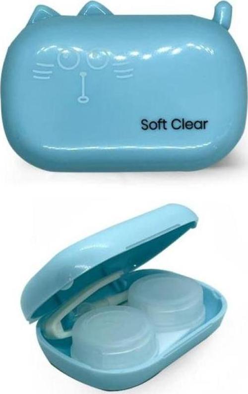 Lens Kabı Soft Clear Mavi