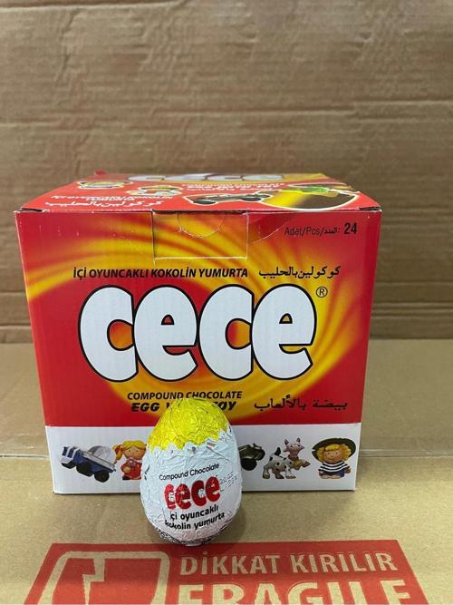Cece sürpriz yumurta 24’lü