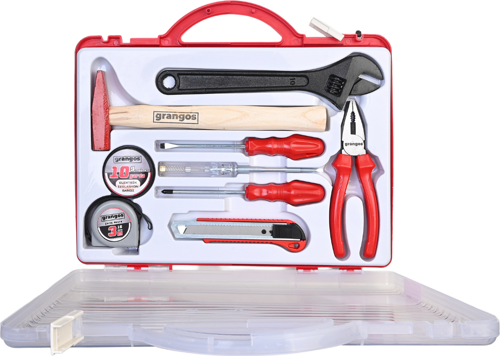 GRAS09 9 Parça Çantalı El Aleti Seti