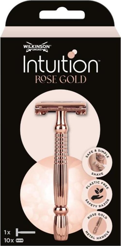 Intuition Rose Gold Double Edge Kadın Tıraş Bıçağı