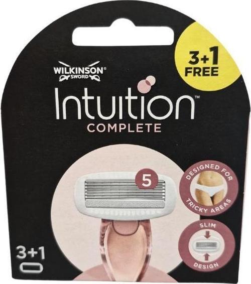 Intuition Complete Kadın Tıraş Bıçağı Yedek Kartuşu 3+1