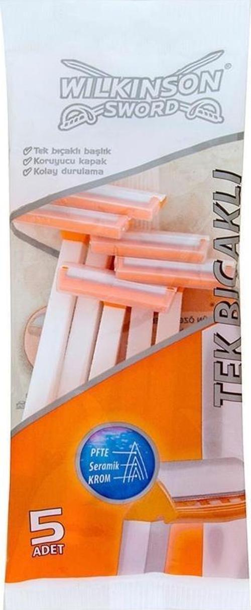 Tek Bıçaklı Kullan At Tıraş Bıçağı 5 Adet