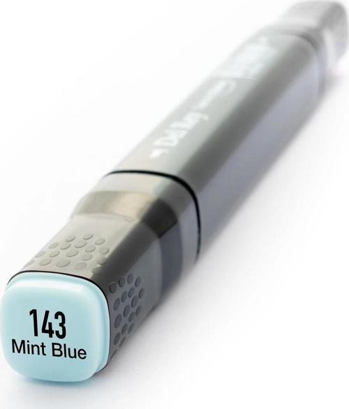 Çift Uçlu Çizim Marker Kalemi 143 Mint Blue