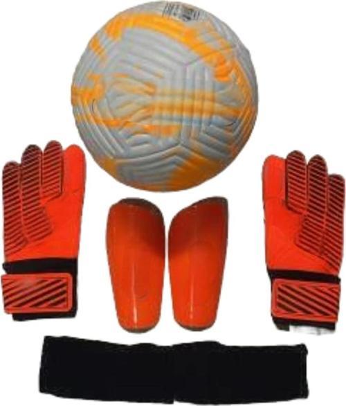 5 No 4 Astar Makine Dikişli Futbol Topu Kaleci Eldiveni Ve Tekmelik 3Lü Set