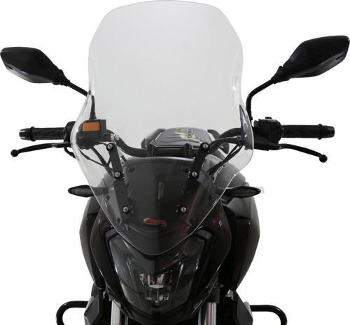 Bajaj Dominar 250 / 400 2017-2023 Uyumlu Ön Tur Camı Şeffaf