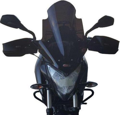 Bajaj Pulsar NS 200 2011-2023 Uyumlu Ön Cam Siyah