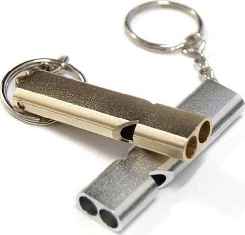 SOS Acil İmdat Düdüğü Alüminyum Islık Anahtarlık Kamp Yürüyüş Aksesuar Araçları