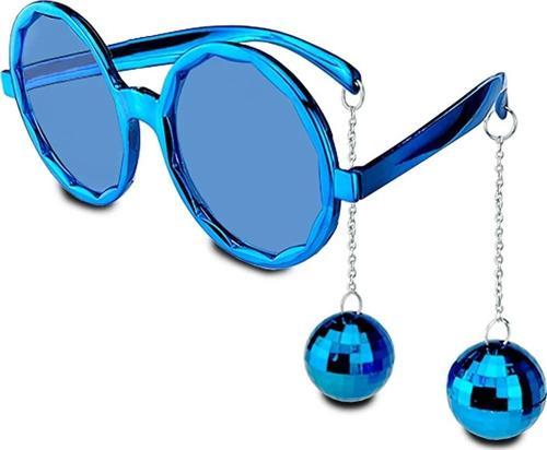 MDB Mavi Disko Toplu Küpeli Parti Gözlüğü