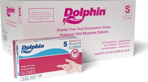 Beyaz Vinil Eldiveni Pudrasız S 100 Adet x 20 Paket - Koli