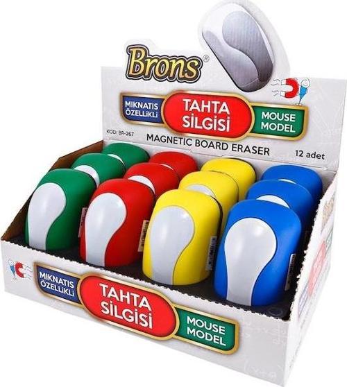 Mıknatıslı Tahta Silgisi (Mouse Model)