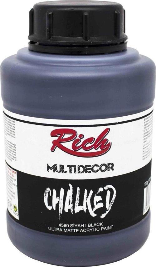 Multi Decor Chalked Akrilik Boya 1750 gr. 4580 SİYAH