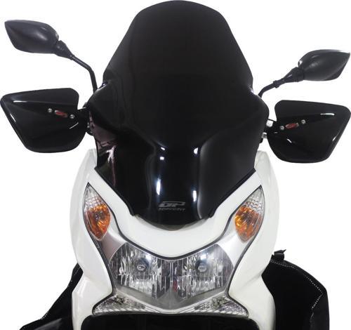 Honda PCX 125 / 150 2011-2013 Uyumlu Ön Cam Siyah