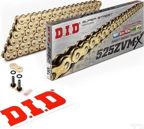 525-108Zvm-x 2013-2016 Ducati Hypermotard 821 Uyumlu Zincir Zvm-x Gold (Sarı) Renk