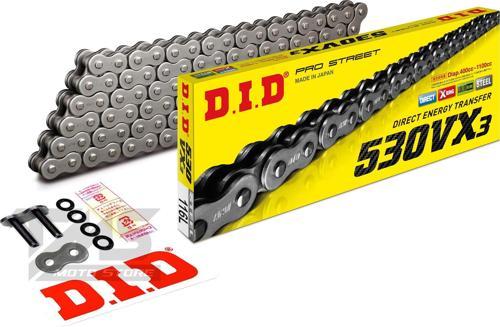 530-116Vx3 2011-2014 Honda VFR 800 X Crossrunner Uyumlu Zincir Vx3 Xring Çelik Renk