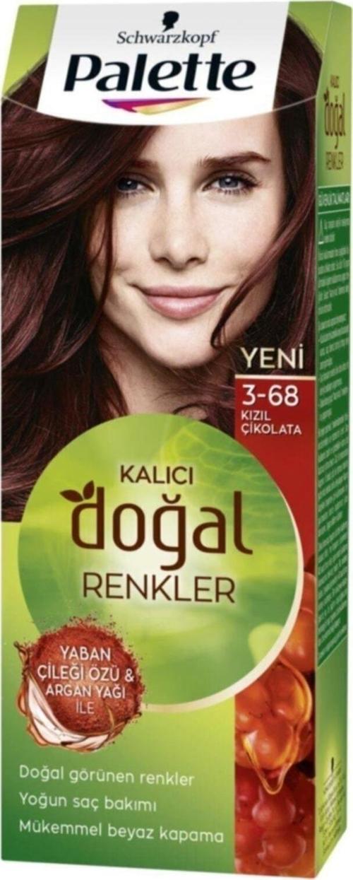 Kalıcı Doğal Renkler 3-68 Kızıl Çikolata
