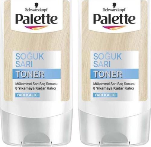 Soğuk Sarı Toner X 2 Adet