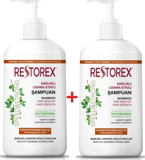 Kuru - Yıpranmış Saçlar İçin Şampuan 1000 ml x 2 adet