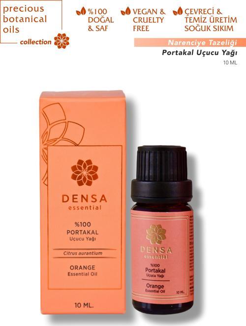 %100 Saf & Doğal Portakal Uçucu Yağı 10 Ml Buhurdanlık Difüzör Aromaterapi Mum Masajı Cilt Saç Bakım