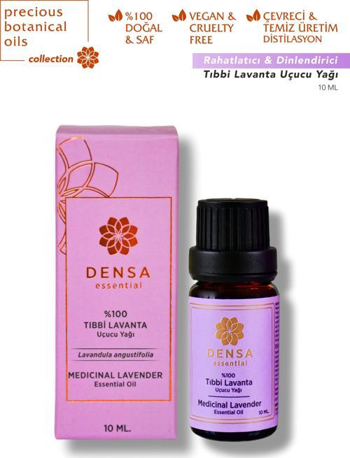 %100 Saf & Doğal Tıbbi Lavanta Uçucu Yağı 10 Ml Buhurdanlık Difüzör Aromaterapi Mum Masajı Cilt Saç Bakımı