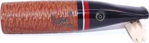 Toscanello Backwoods Ağızlık Gravürlü Kahverengi - Kırmızı/Siyah Şeritli 1904