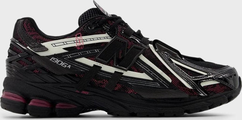 Logolu Sneaker Unisex Ayakkabı U1906AD Siyah-Fuşya