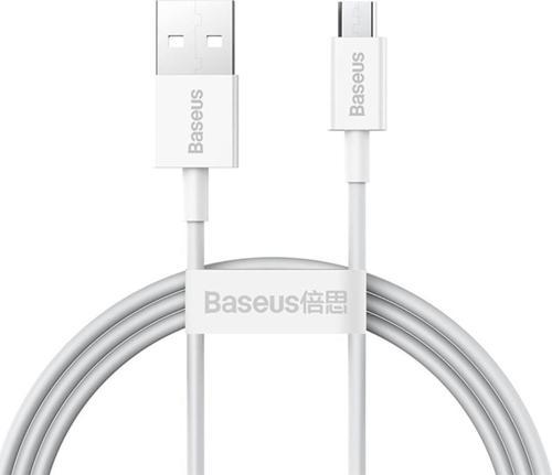 Superior Series Usb To Mikro Hızlı Şarj Ve Data Kablosu 2a 1m Beyaz