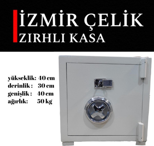 SUR ÇELİK PARA KASALARI 40 cm 50 kg Depreme ve Yangına Dayanıklı