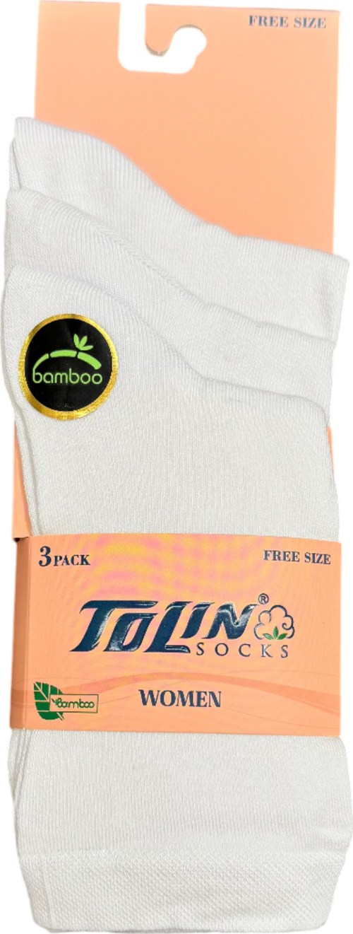 Kadın 3 lü Bambu Çorap Seti 24024