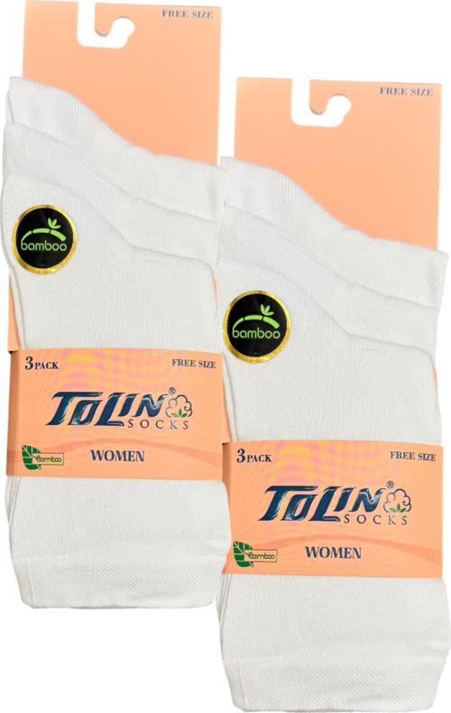 Kadın 6 lı Bambu Çorap Seti 24024