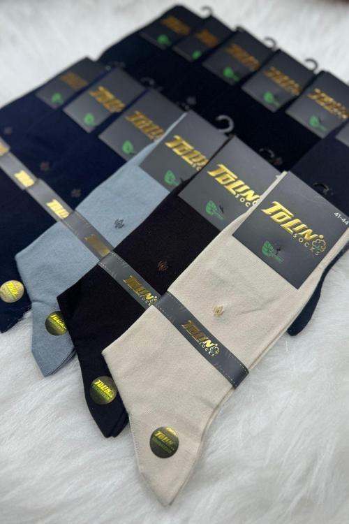 Erkek 12 li Bambu Çorap Seti 14190