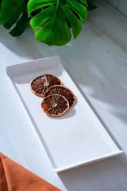 POR8781 Carmen Porselen Kayık Servis Tabağı 13 cm