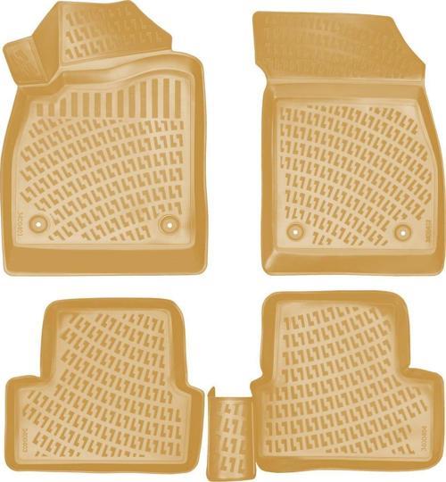 Rizline Opel Astra J 2009 Sonrası İle Uyumlu 3D Havuzlu Paspas Bej