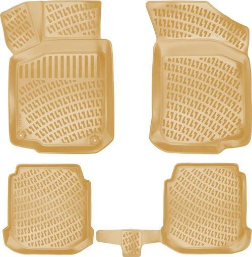 Rizline Seat Toledo 1998-2004 İle Uyumlu 3D Havuzlu Paspas Bej