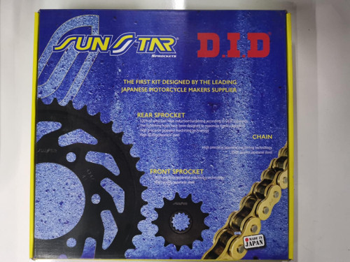 -Sunstar 1999-2007 BMW F 650 GS Uyumlu Zincir Dişli Set Gold Renk