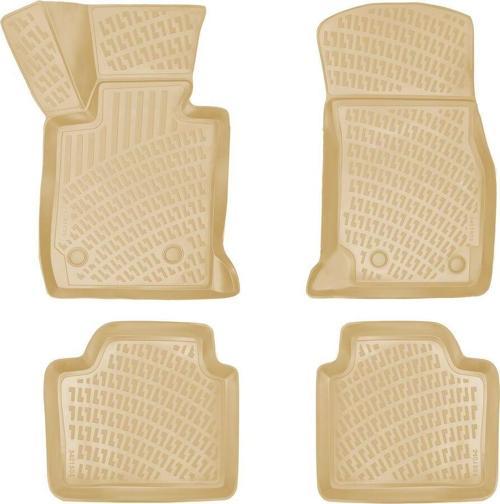 Rizline Bmw 3 Serisi F30 2012 Sonrası İle Uyumlu 3D Havuzlu Paspas Bej