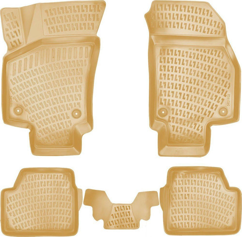Rizline Opel Astra G 1998-2004 İle Uyumlu 3D Havuzlu Paspas Bej