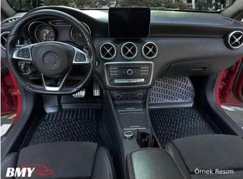 Ford Focus 4 Sedan Ince Stepne 2018 Sonrası 3D Araca Özel Paspas ve Bagaj Havuzu Set