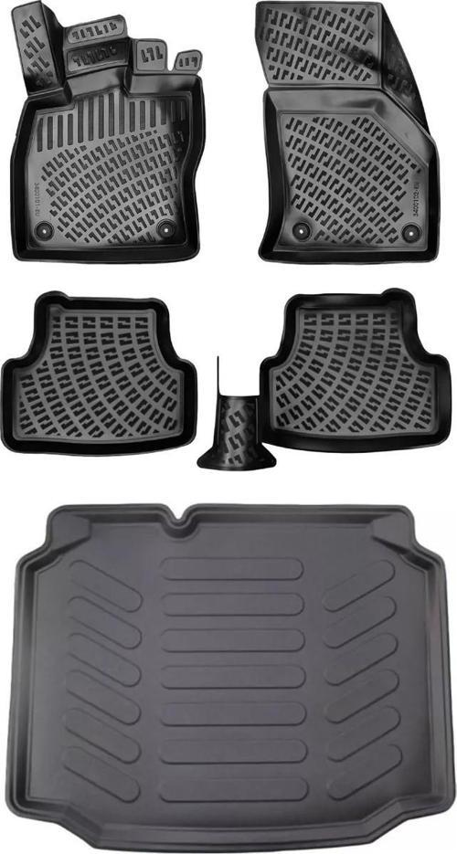 Bmy Oto Aksesuar Ssangyong Torres Evx (Elektrikli) 2023 Sonrası 3D Araca Özel Paspas ve Bagaj Havuzu Set