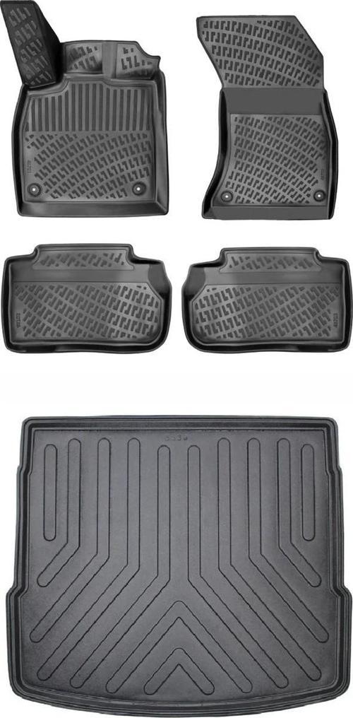 Citroen C4 Grand Picasso 7 Koltuklu 2013 Sonrası 3D Araca Özel Paspas ve Bagaj Havuzu Set