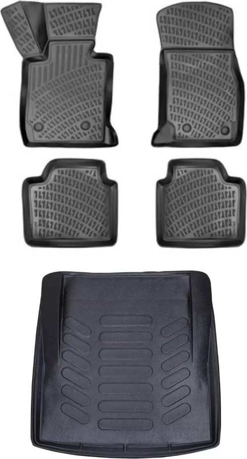 Bmw 3 Serisi E92 2007-2013 3D Araca Özel Paspas ve Bagaj Havuzu Set