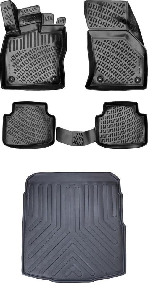 Peugeot 206 1999 Sonrası 3D Araca Özel Paspas ve Bagaj Havuzu Set