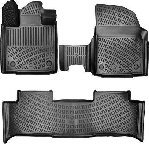 Togg T10F 2025 Sonrası 3D Havuzlu Paspas Siyah Bmy Oto