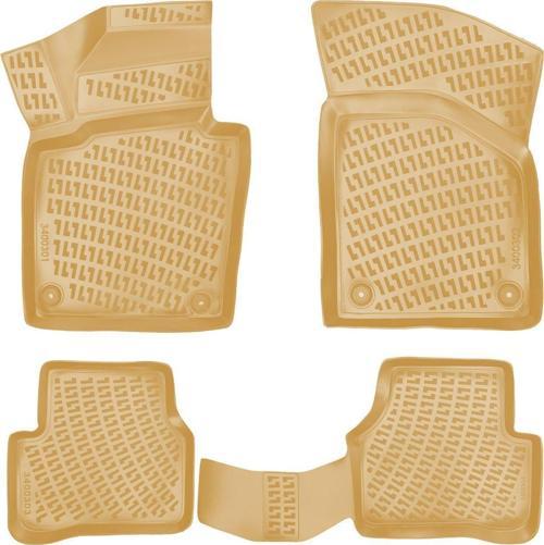 Rizline Volkswagen Passat B7 2010-2015 İle Uyumlu 3D Havuzlu Paspas Bej