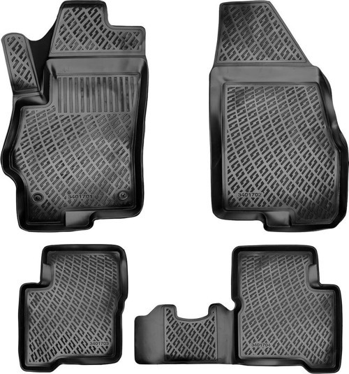 Fiat Linea 2007 Sonrası 3D Araca Özel Havuzlu Paspas Bmy