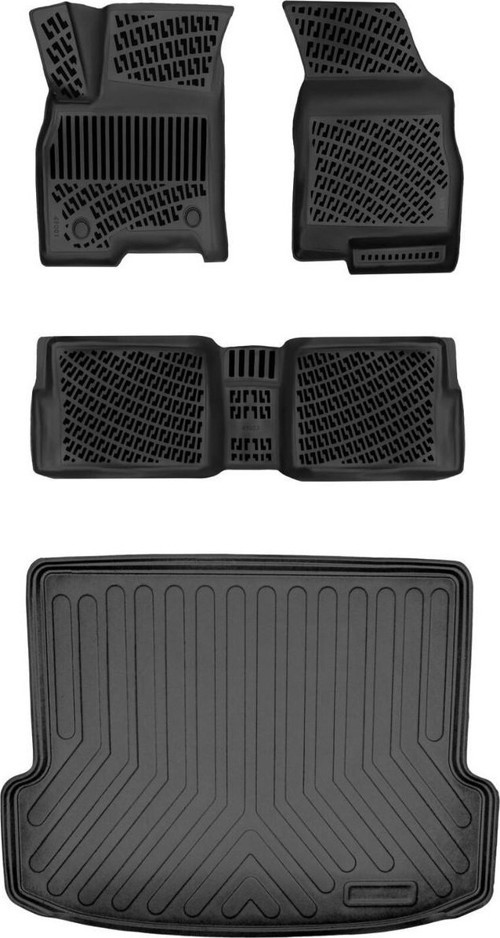 Opel Combo 2001-2011 3D Araca Özel Paspas ve Bagaj Havuzu Set