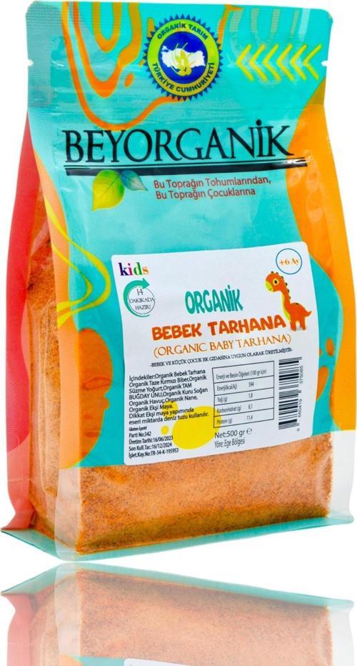 Organik Bebek Tarhanası 500gr (+6 Ay )