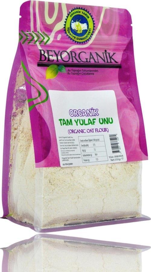 Organik Tam Yulaf Unu 350gr %100 Yerli Yulaf